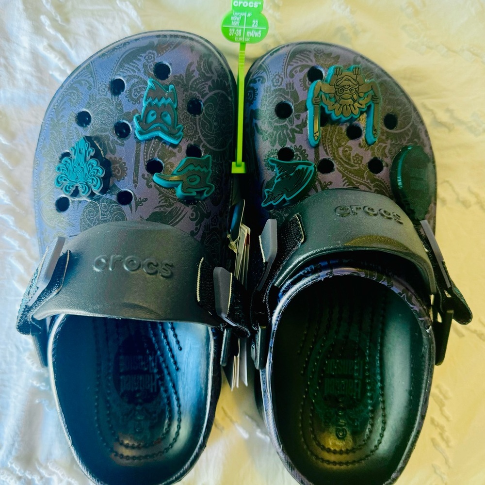 The Haunted Mansion Wallpaper Clogs for Adults by Crocs